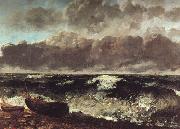 Gustave Courbet The Wave oil painting artist